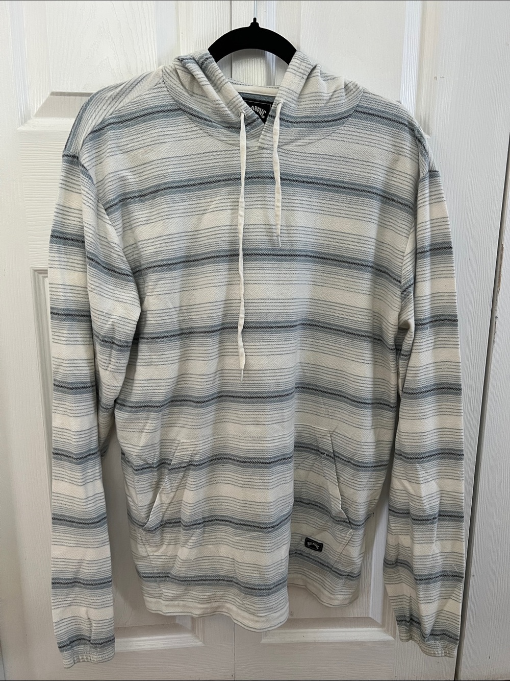Billabong Light Hoodie - White & Light Blue